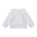 Girls Denim Overalls And Lace Shirt Two-piece Suit - melvincucci