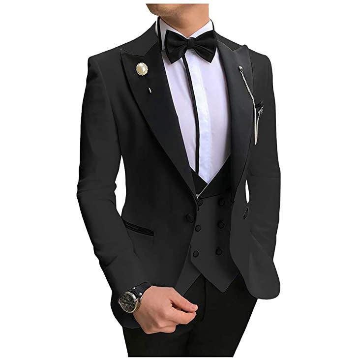 Men's Slim Three-piece Performance Set - melvincucci