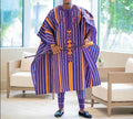 AGBADA, FILA & 3/4 SLEEVE TRADITIONAL SENATOR KAFTAN NATIVE & SOKOTO - melvincucci