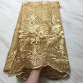 New African Lace Fabric Embroidered Fabric - melvincucci