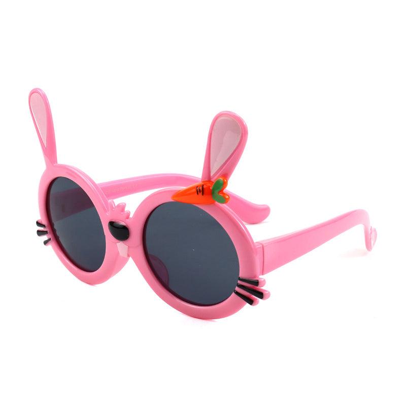Children Glasses Silicone Cute Bunny Cartoon - melvincucci
