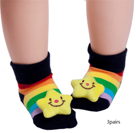 Cute Baby Animal Doll Baby Three-dimensional Socks - melvincucci