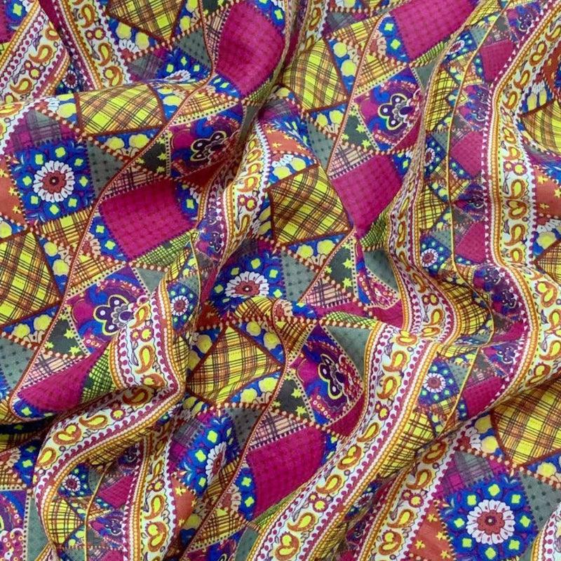 High Count Pure Ramie Digital Printed Fabric - melvincucci