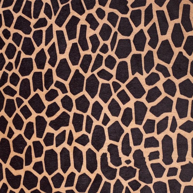 Short Plush Animal Print Fabric - melvincucci