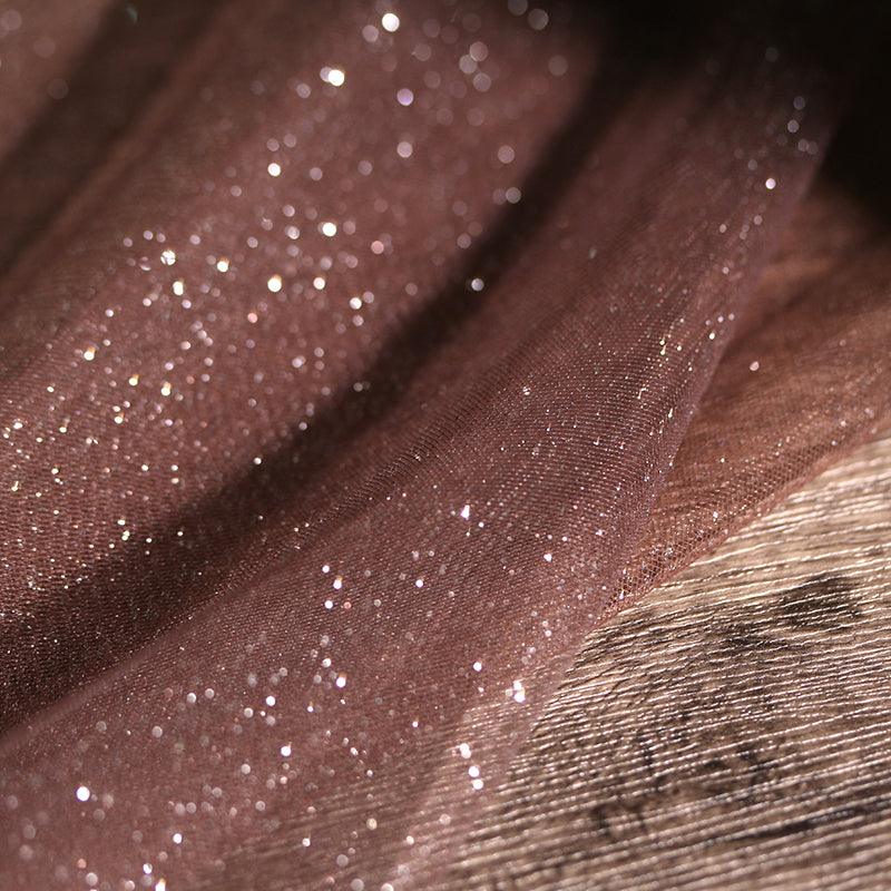 Glitter Mesh Background Cloth Dress Hanfu Fabric - melvincucci
