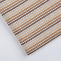 Colored Stripe Coated Ethnic Fabric