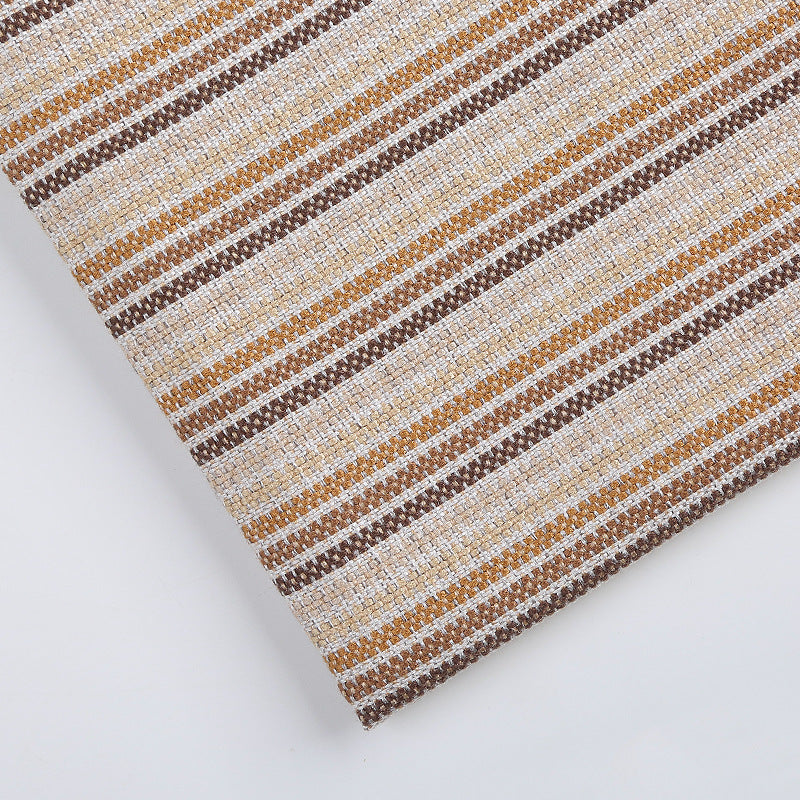 Colored Stripe Coated Ethnic Fabric