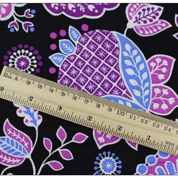 Pure Cotton Plain Print Fabric Clothing Pillow Tablecloth - melvincucci