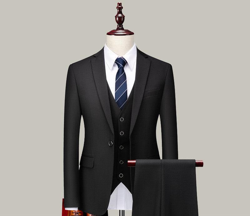 Men's Three-piece Suits For Groomsmen - melvincucci