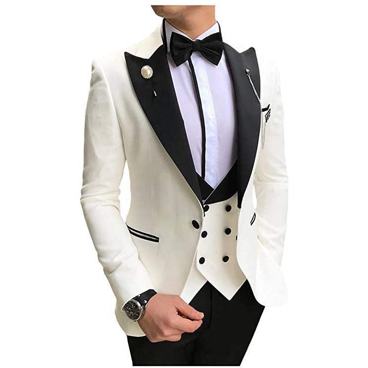 Men's Slim Three-piece Performance Set - melvincucci