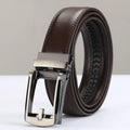Adjustable Holeless Leather Belts - melvincucci