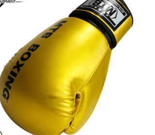 Adult Boxing Gloves Sanda Gloves Men and Women Training Muay Thai Fight Free Fight - melvincucci