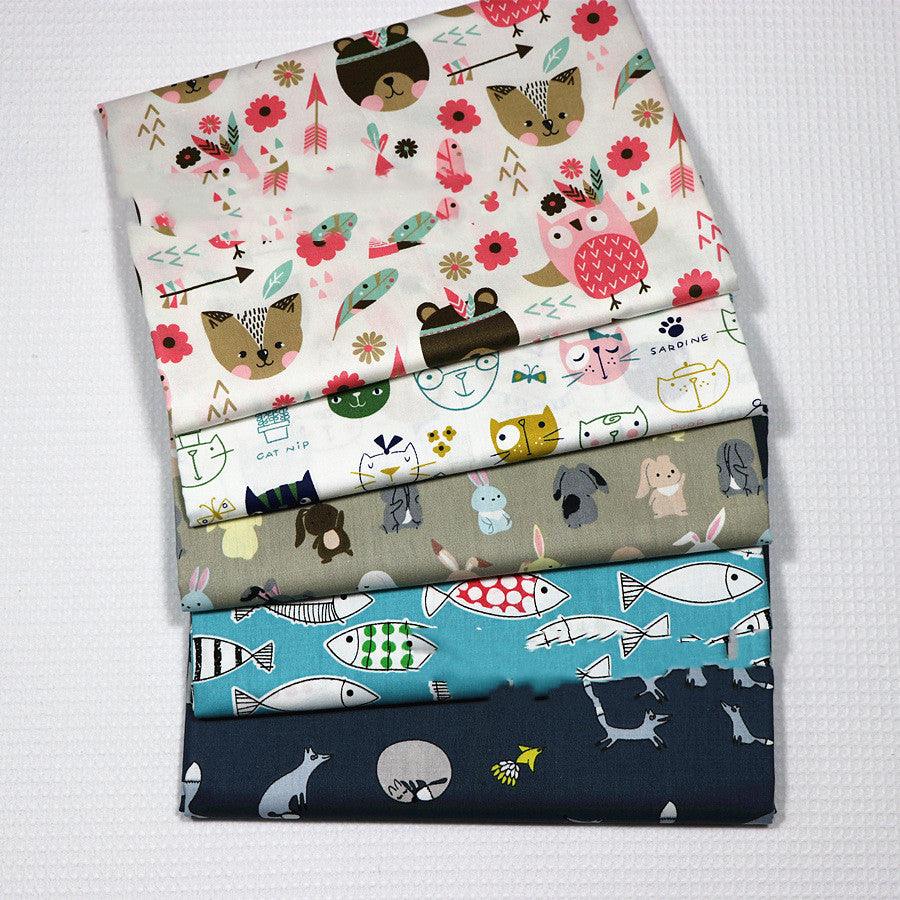 Twill Cotton Fabric Water Paste Printing - melvincucci