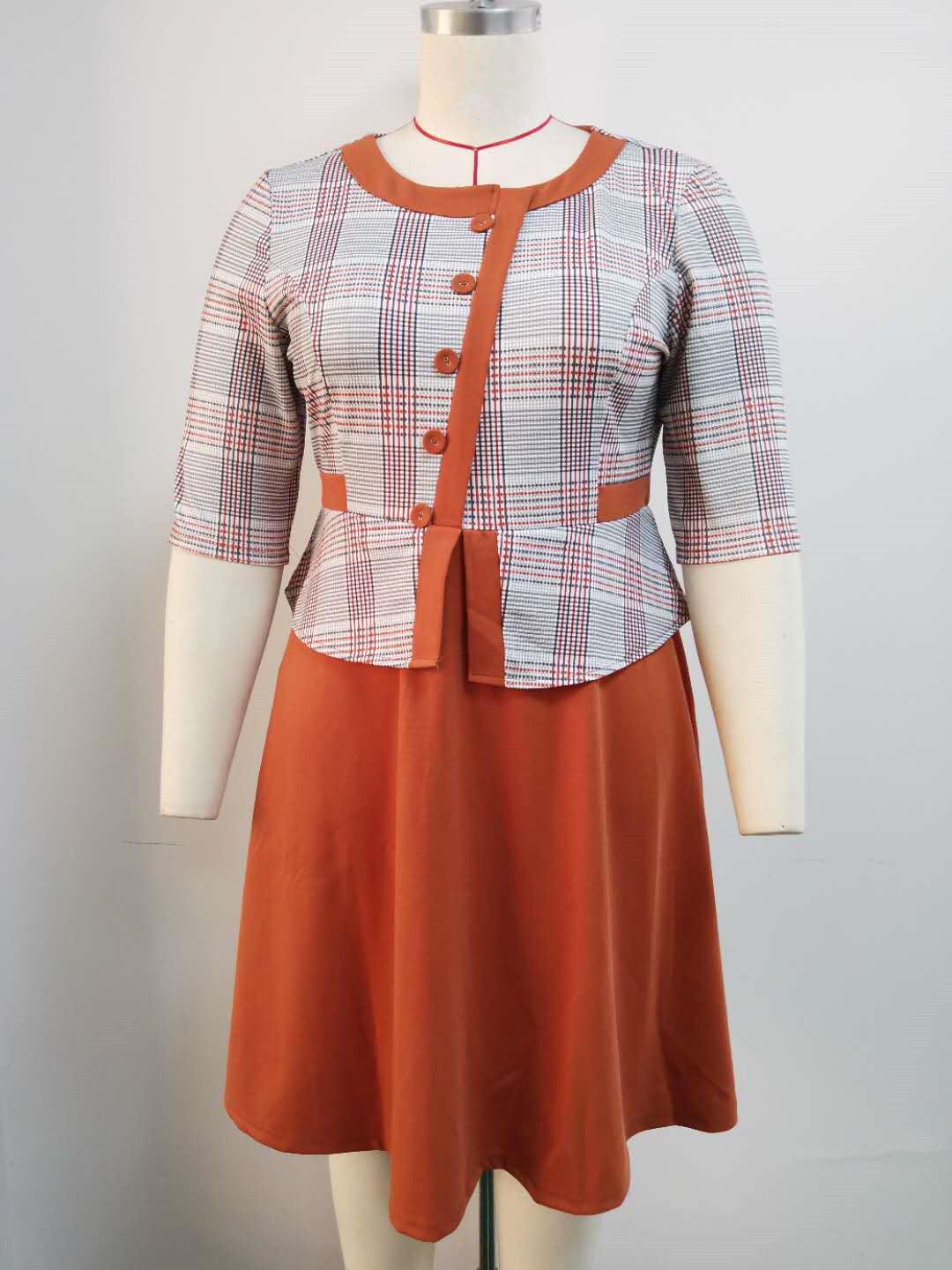 African Clothes Turkey Office Ladies Dress - melvincucci