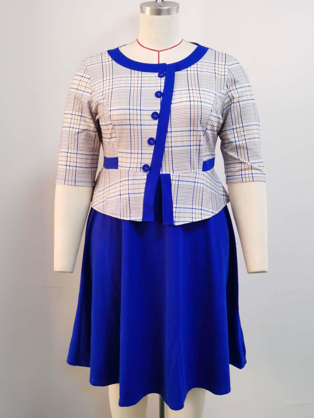 African Clothes Turkey Office Ladies Dress - melvincucci