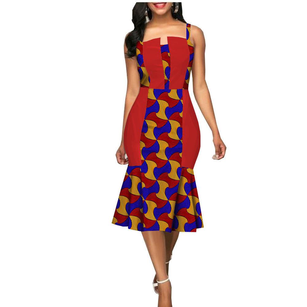 African Custom Summer Dress Women'S Party Dress African Clothes Summer Dress - melvincucci