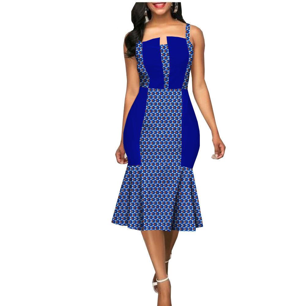 African Custom Summer Dress Women'S Party Dress African Clothes Summer Dress - melvincucci