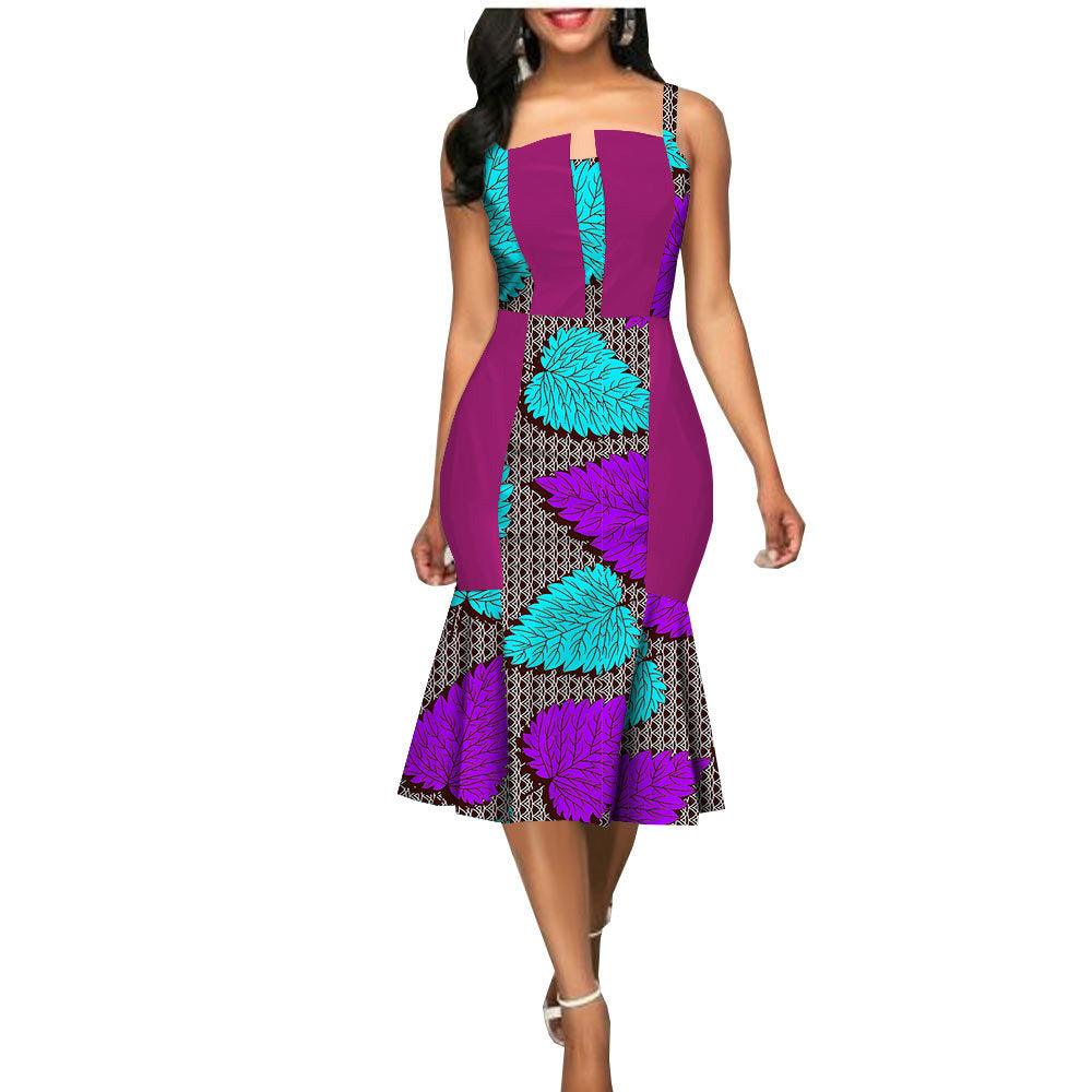 African Custom Summer Dress Women'S Party Dress African Clothes Summer Dress - melvincucci