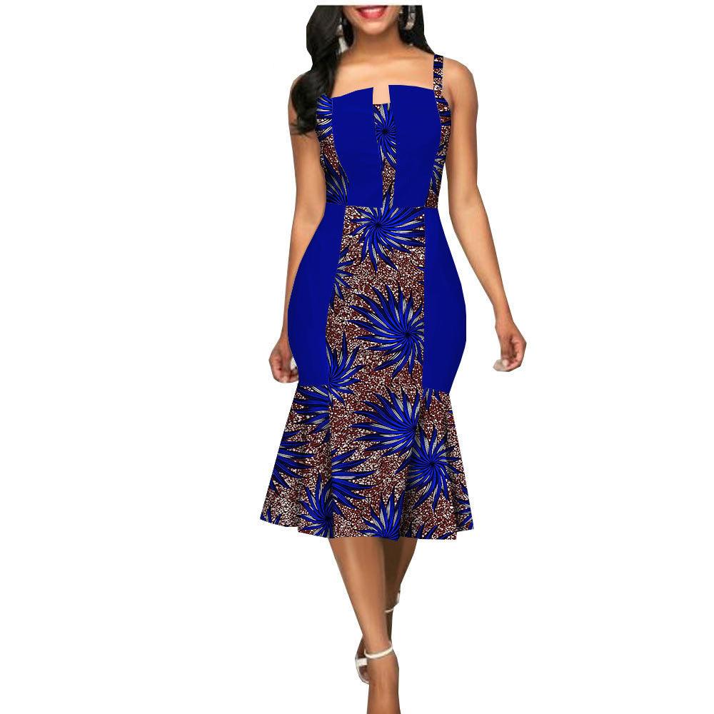 African Custom Summer Dress Women'S Party Dress African Clothes Summer Dress - melvincucci