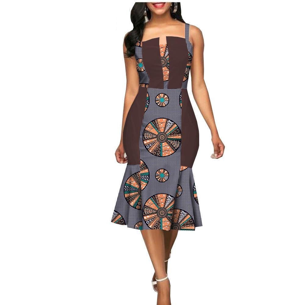African Custom Summer Dress Women'S Party Dress African Clothes Summer Dress - melvincucci