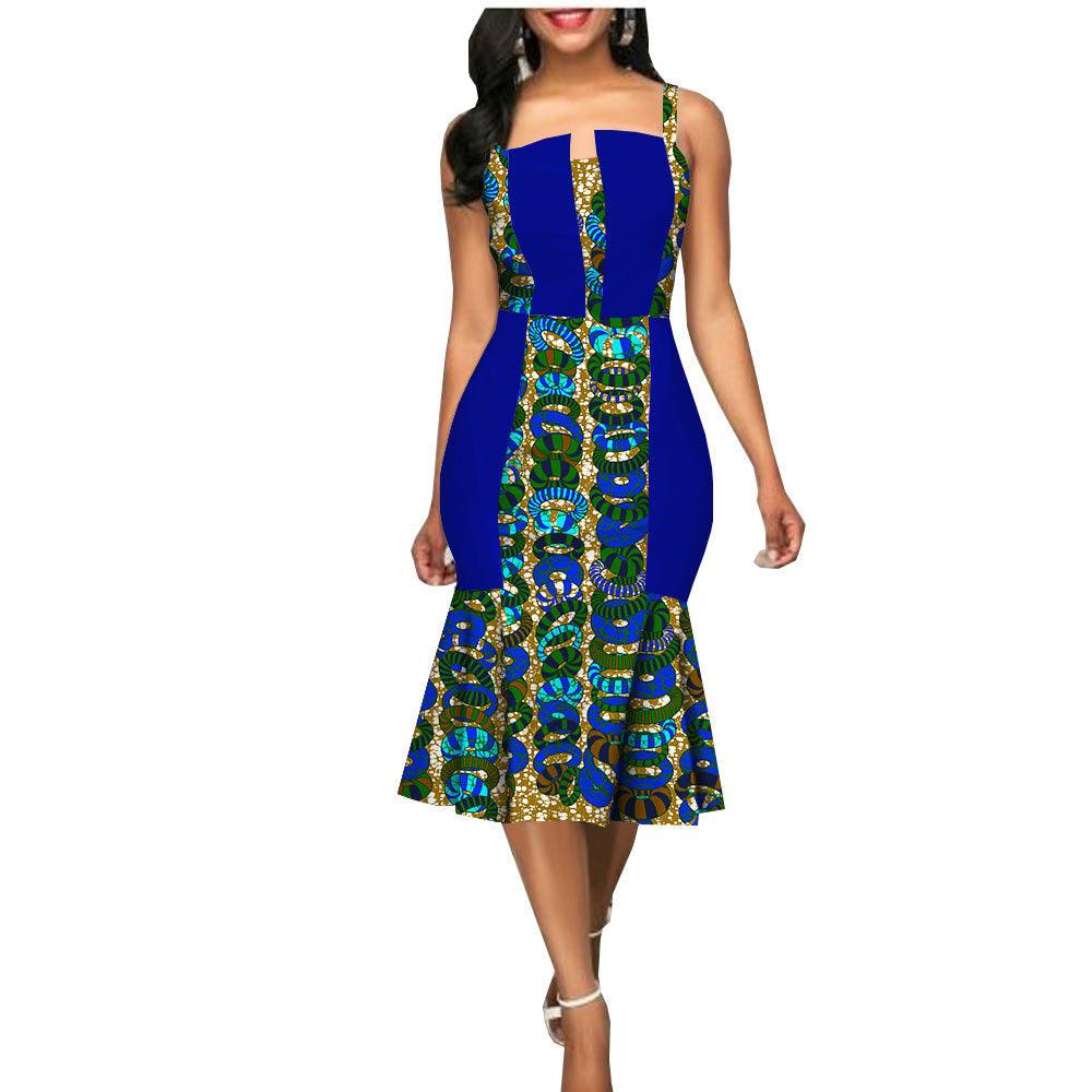 African Custom Summer Dress Women'S Party Dress African Clothes Summer Dress - melvincucci