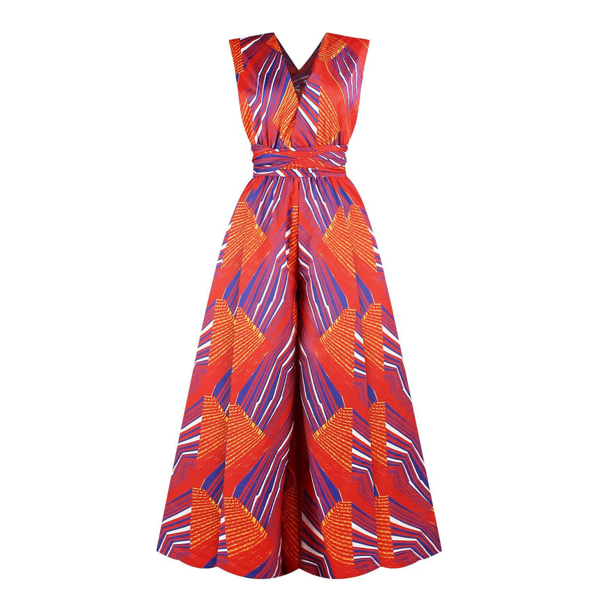 African Dresses for Women Fashion Ladies Robe Africaine - melvincucci
