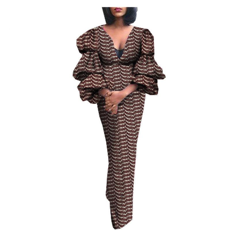 African Ethnic Cotton Batik Ladies Dress - melvincucci