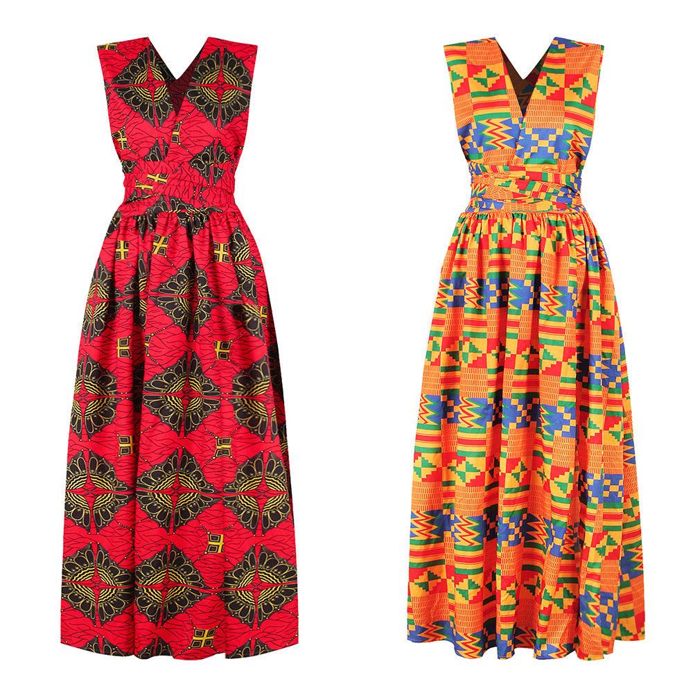 African geometric dress - melvincucci