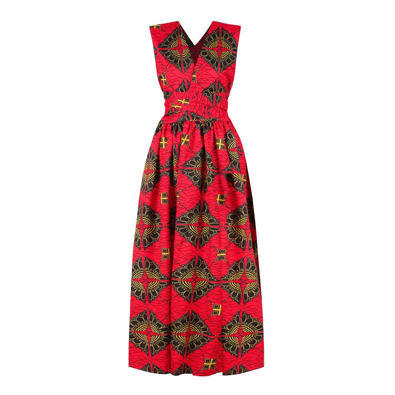African geometric dress - melvincucci