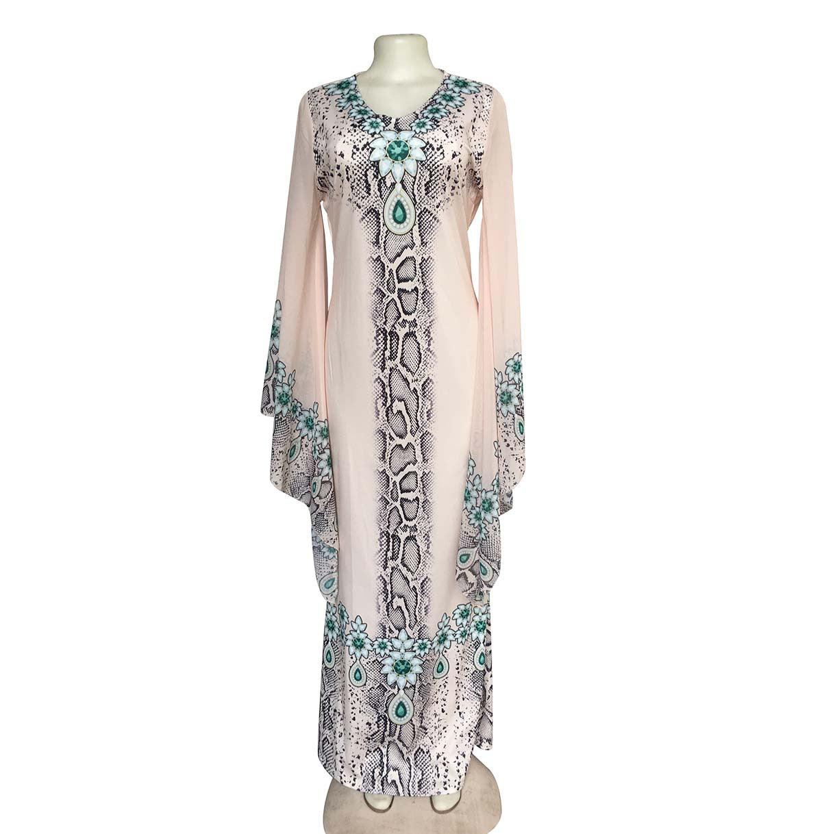 African high-quality women's dress women's print long skirt - melvincucci