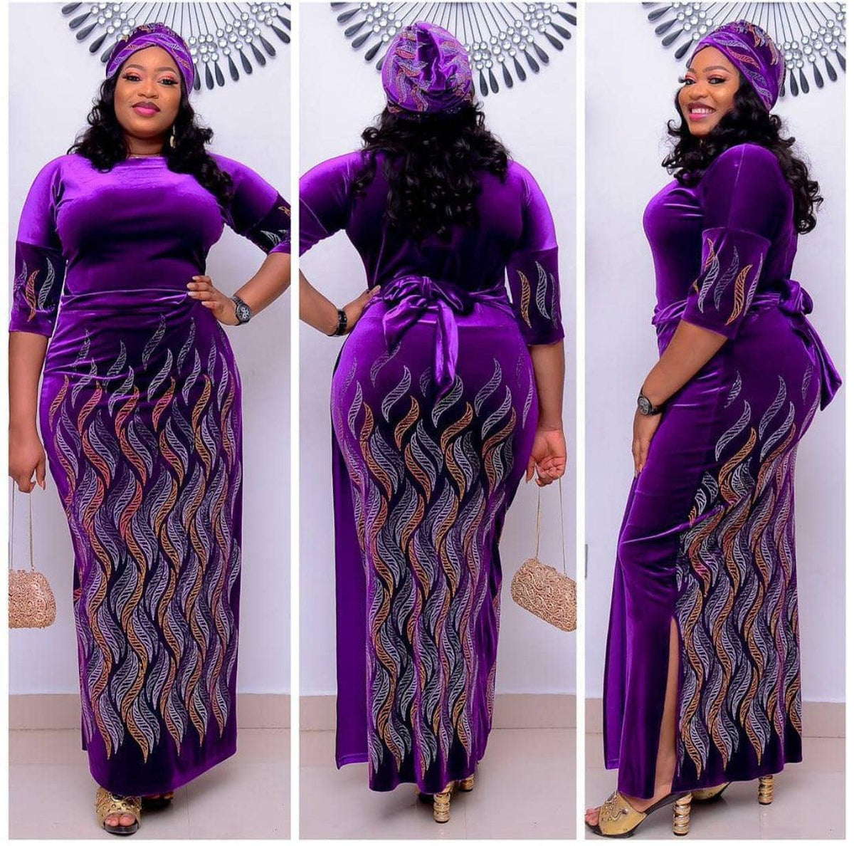 African mother dress - melvincucci