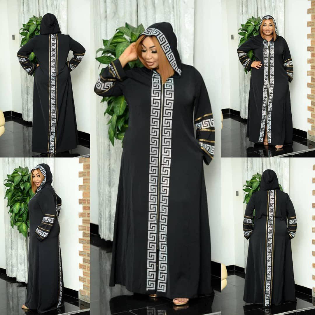 African National Costume Swing Dress Muslim Style Robe - melvincucci
