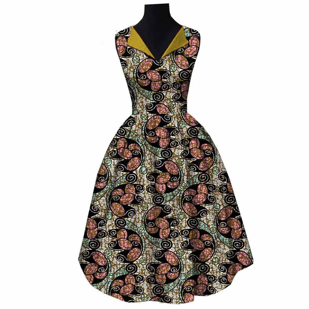 African National Cotton Batik Dress - melvincucci