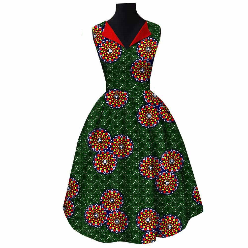 African National Cotton Batik Dress - melvincucci