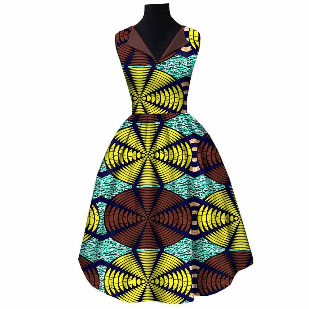 African National Cotton Batik Dress - melvincucci