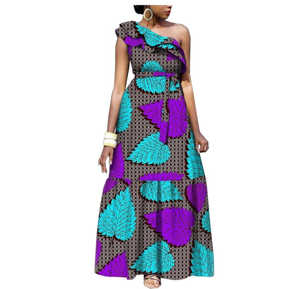 African National Wax Printing Cotton Dress Dress Is 25111 - melvincucci