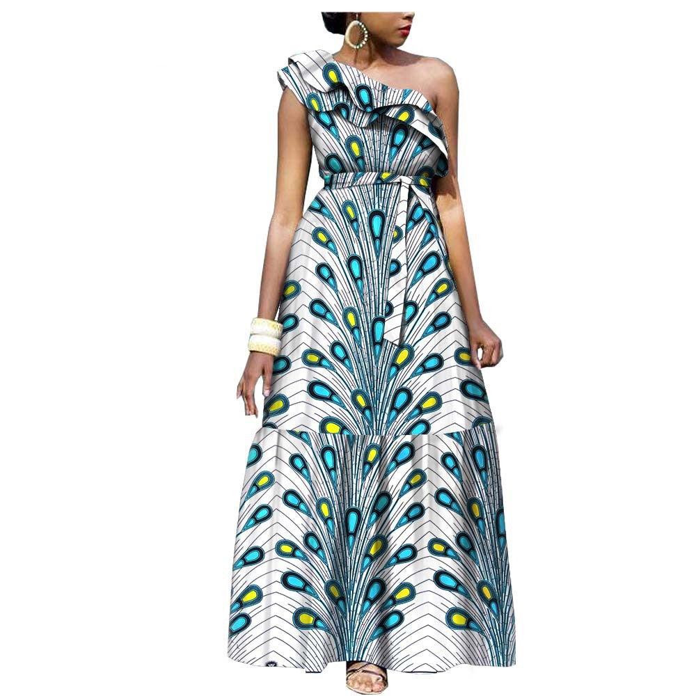 African National Wax Printing Cotton Dress Dress Is 25111 - melvincucci