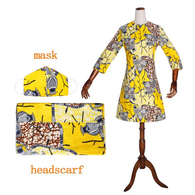 African Print Dress Outfit For Women Dashiki Top Shirts - melvincucci