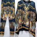 African print loose suit - melvincucci