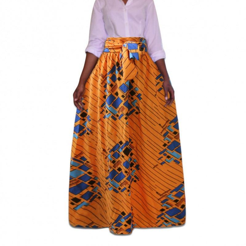African Printed Skirt For Women - melvincucci