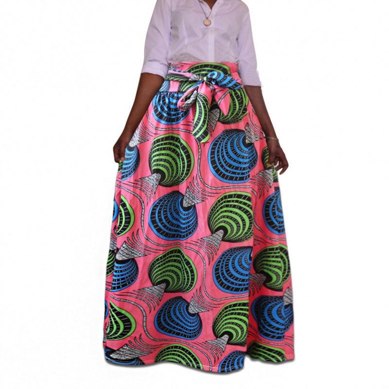 African Printed Skirt For Women - melvincucci