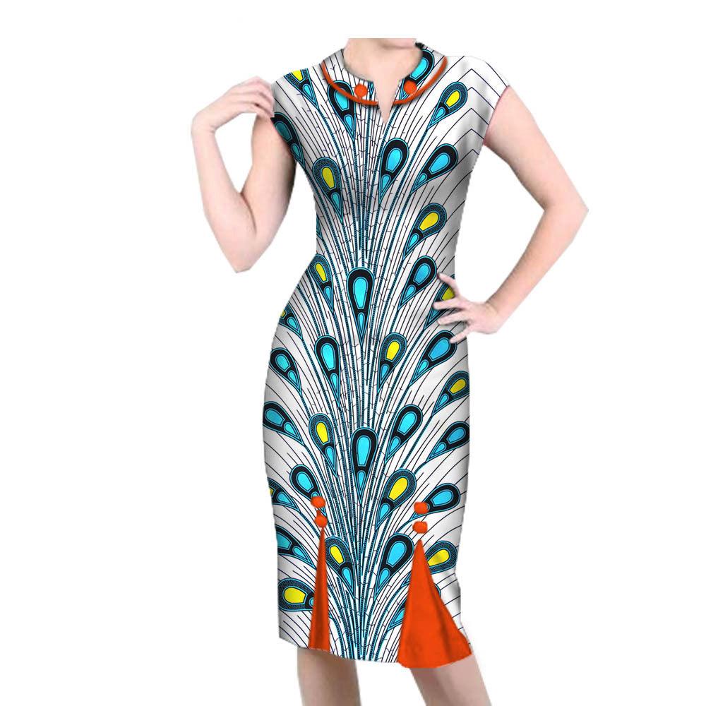 African Spring Casual Dress 1825001 - melvincucci