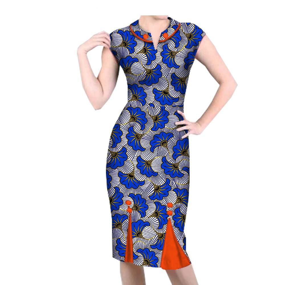 African Spring Casual Dress 1825001 - melvincucci
