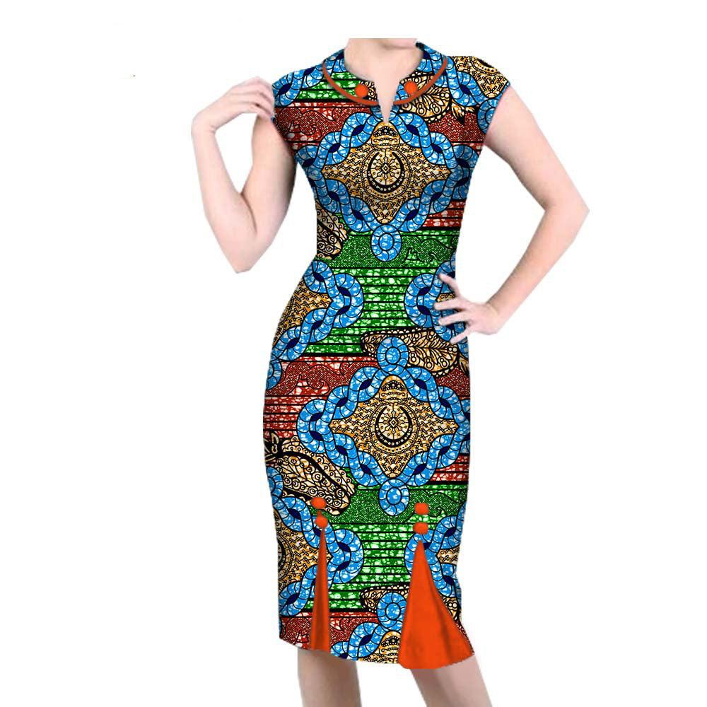 African Spring Casual Dress 1825001 - melvincucci