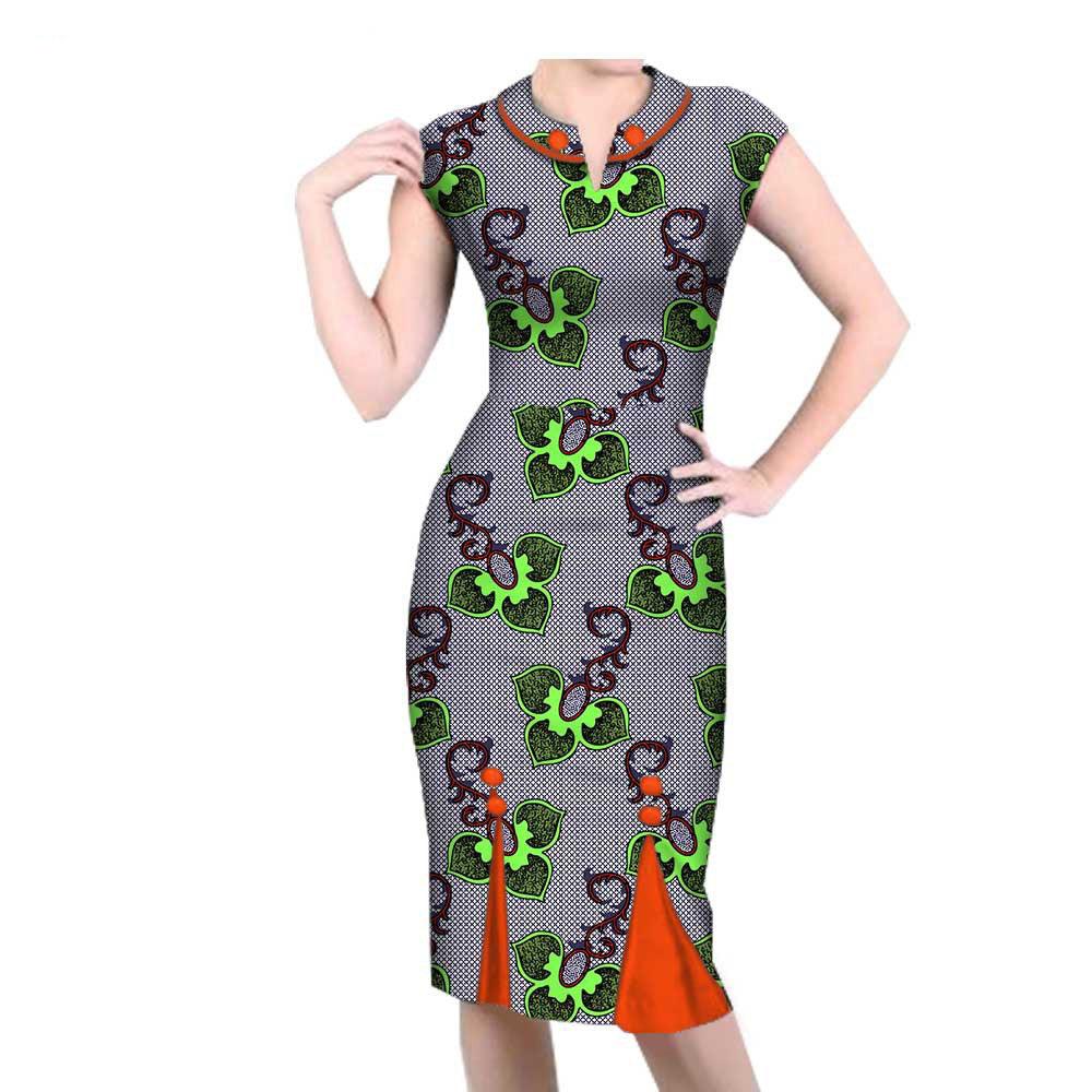 African Spring Casual Dress 1825001 - melvincucci