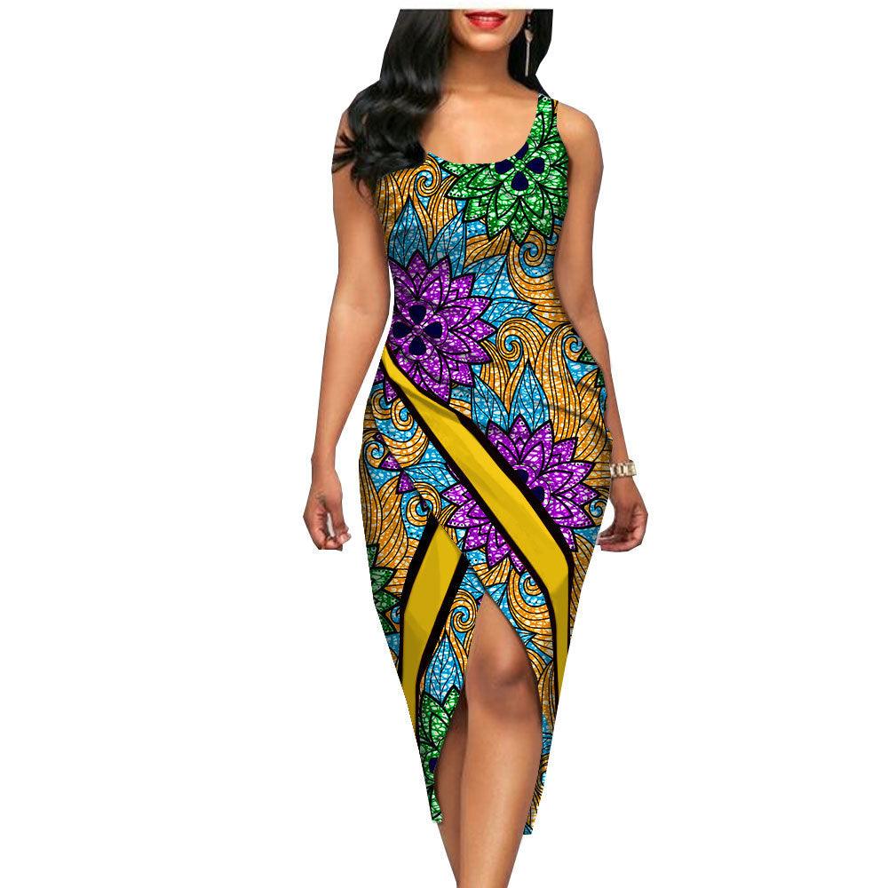 African Spring Casual Dress - melvincucci