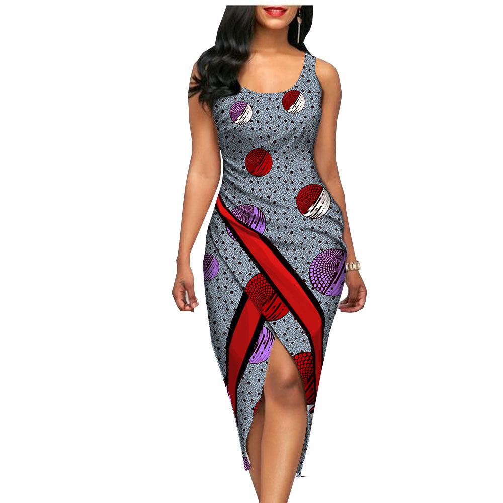 African Spring Casual Dress - melvincucci