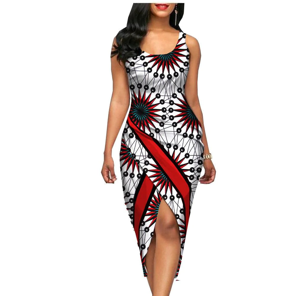 African Spring Casual Dress - melvincucci