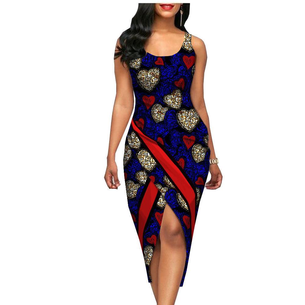 African Spring Casual Dress - melvincucci