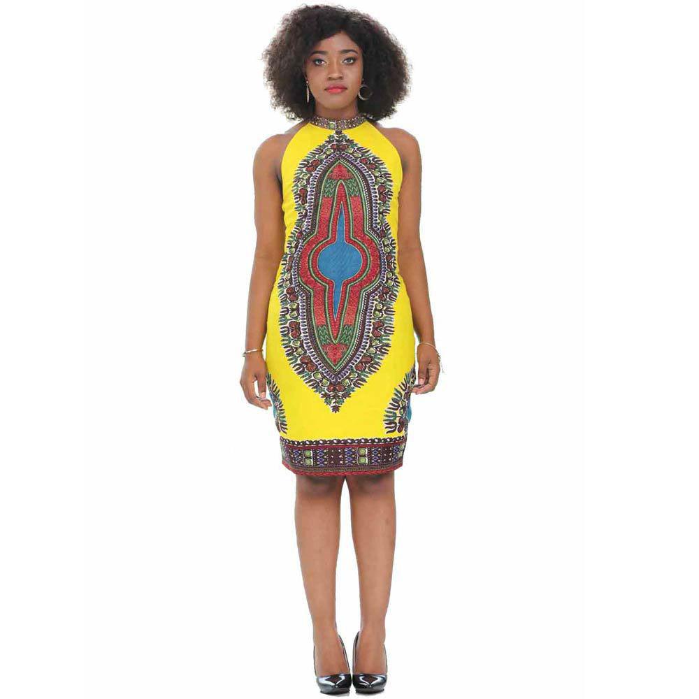 African wax cloth dress - melvincucci